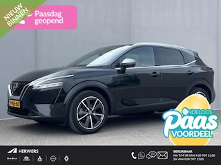 Nissan Qashqai 1.3 MHEV Tekna / Panoramadak / Trekhaak (1400kg) / Navigatie / Elektrische achterklep / Head up Display / Cruise control adaptief