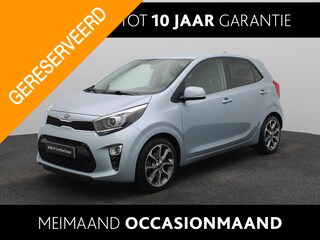 Kia Picanto 1.0 CVVT Design Edition | Lm Velgen | Navi | Bruin Leder | Camera |