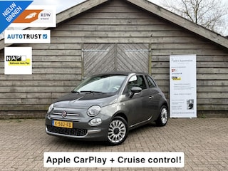 Fiat 500 1.0 Hybrid Lounge | Airco | Cruise | Carplay | Parkeersensoren achter | Elektrische ramen | Super leuke auto!!!