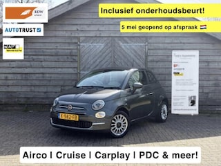 Fiat 500 1.0 Hybrid Lounge | Airco | Cruise | Carplay | Parkeersensoren achter | Elektrische ramen | Super leuke auto!!!