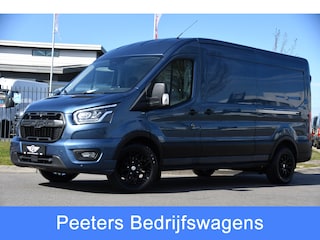 Ford Transit 350 2.0 TDCI L3H2 Limited PB Edition Camera, Cruise, Carplay, 2 x schuifdeur, 185pk, Automaat, Xenon, Multimedia, Trekhaak, Uniek!
