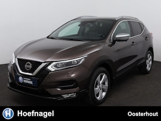 Nissan Qashqai 1.2 Tekna | Automaat | Cruise control | Stoelverwarming | Navigatie | 360 Camera | Leder | BOSE | Trekhaak
