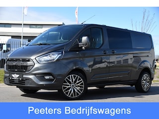 Ford Transit Custom 300 2.0 TDCI L2H1 Limited DC PB Edition Camera, Cruise, Carplay, 170pk, 2 x Schuifdeur, LED, Automaat, Stoelverwarming, Sensoren, Uniek!