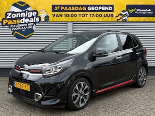 Kia Picanto 1.0 T-GDi 100pk 5-zits GT-Line | Schuif/Kanteldak | Stoel/Stuurverwarming | Climate Control | Navigatie | Leder |