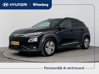 Hyundai Kona EV FASHION DESIGN 64 kWh | DODEHOEK DETECTIE | PDC | 3 FASEN | WARMTEPOMP | CAMERA | CLIMA | CRUISE | NAVI | STOELVERWARMING | STUURVERWARMING | PRIVACY GLASS | LAGE KMSTAND! |