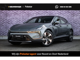 Polestar 4 Long Range Single motor 100 kWh | Warmtepomp | 360 Graden Camera | Head-up Display | AutoPilot | Matrix LED Koplampen | Stoelverwarming voor en achter | Elektrisch Verstelbare Voorstoelen en Stuurkolom