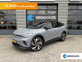Volkswagen ID.4 Pro Limited Edition Inclusief €2000,- inruilvoordeel | 'App-Connect' draadloze smartphone integratie | Achterbank in ongelijke delen neerklapbaar incl. middenarmsteun en doorlaadmogelijkheid | Afstandscontrolesysteem (Front Assist), met voetgangers- en fietsersherkenning