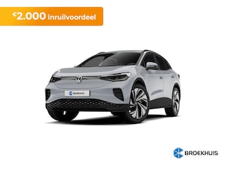 Volkswagen ID.4 Pro Limited Edition Inclusief €2000,- inruilvoordeel | 'App-Connect' draadloze smartphone integratie | Achterbank in ongelijke delen neerklapbaar incl. middenarmsteun en doorlaadmogelijkheid | Afstandscontrolesysteem (Front Assist), met voetgangers- en fietsersherkenning