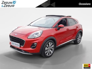 Ford Puma 1.0 EcoBoost Hybrid Titanium X First Edition 1e Eigenaar | Metallic lak | Schuif/kanteldak | Trekhaak | Bovag garantie | NAP