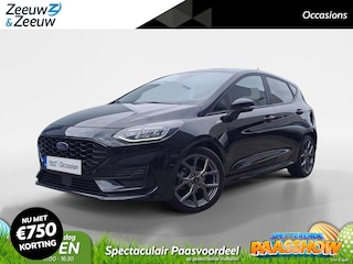 Ford Fiesta 1.0 EcoBoost Hybrid ST-Line X 125 PK | Schuifkanteldak | Apple Carplay/Android Auto | Metallic lak | Winter Pack | Dealer onderhouden | Bovag garantie | NAP