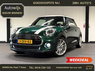 Mini Cooper 1.5 Chili|LEDER|PANO|NAVI|GOED ONDERHOUDEN|HUD|
