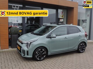 Kia Picanto 1.0 DPI GT-Line AUTOMAAT 5.000km | Schuifdak | Stoel/stuurverw | CarPlay | LED kopl | Camera | PDC | ECC | Leer
