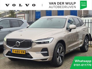 Volvo XC60 T8 455PK AWD Ultimate Bright | Schuifdak | Trekhaak | Leder | Ha
