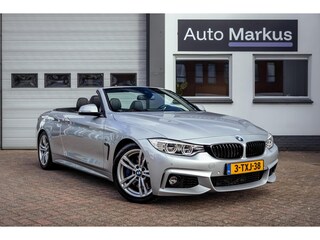 BMW 4-serie Cabrio 435i 3X M-Sport|Nekverwarming|H/K|HUD|360|Memory|Flippers|Keyless|LED