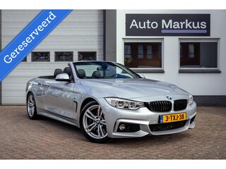 BMW 4-serie Cabrio 435i 3X M-Sport|Nekverwarming|H/K|HUD|360|Memory|Flippers|Keyless|LED
