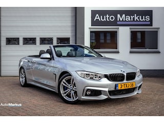 BMW 4-serie Cabrio 435i 3X M-Sport|Nekverwarming|H/K|HUD|360|Memory|Flippers|Keyless|LED