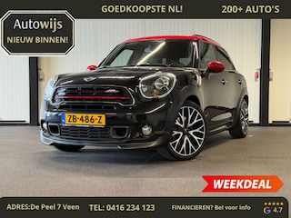 Mini Mini/Clubman/Cabrio 1.6 John Cooper Works ALL4 Chili|218PK|LEDER|NAVI|AUT|