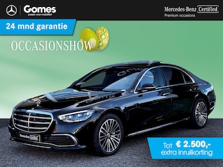 Mercedes-Benz S-klasse 450 4MATIC | Panoramadak | Trekhaak | Burmester 3D | Rijassistentiepakket | Massage | Memory Verwarmd & Gekoeld | Sfeerverlichting | DIGITAL LIGHT | Keyless-GO | Elektrische achterklep