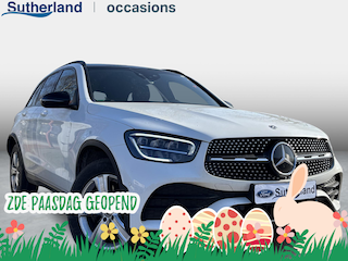 Mercedes-Benz GLC 300e 4MATIC AMG Line PHEV 320pk | Trekhaak | Panoramadak | 2 bandensets | Leder | Adaptive cruise control | Camera