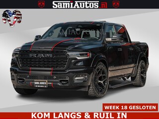 Dodge Ram HULK Pack | Limited Night H.O 540HP 706Nm | Massage + Full Option | De Meest Luxe en Volle Pick-Up in zijn Klasse | Hulk Pack is meer prijs | Comfortabele Dubbele Cabine met Royale 5 Zitplaatsen | BPM vrij | Nu Leverbaar uit Voorraad | Voorraad Nr 2353 - 5412