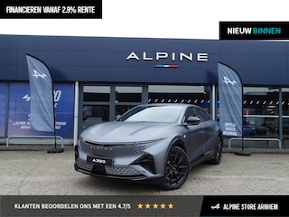 Alpine Overige A390 GT 89kWh | DEVIALET Xtreme sound | Stoel & Stuurverwarming | Apple Carplay & Aindroid Auto | Pack Driving | 400 PK |