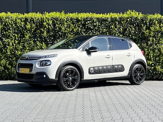 Citroën C3 1.2 PureTech S&S SHINE, NL AUTO, NAP LOGISCH, NAVI, HALF LEDER, LANE ASSIST, CRUISE CONTROL, CLIMATE CONTROL, DAB, PDC, LED, TREKHAAK, LICHTMETAAL 17"