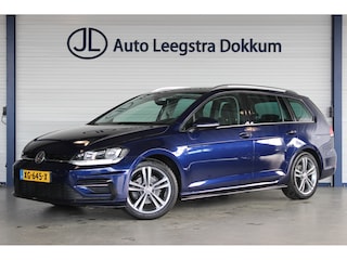 Volkswagen Golf Variant 1.5 TSI R-Line Trekhaak | Virtual Cockpit | Stoelverw. | Adapt. Cruise | Dodehoek | Alcantara | Carplay | Navi | Bluetooth | 17" LMV | PDC V+A