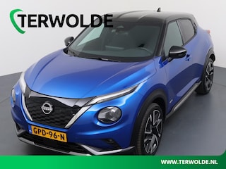 Nissan Juke 1.6 Hybrid N-Design | Stoel-, Stuur en voorruitverw. | Parkeercamera | Navigatie |