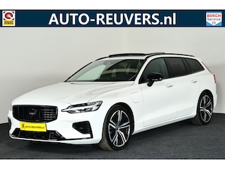 Volvo V60 2.0 T8 Recharge AWD R-Design / Panoramadak / Leder / Carplay / HK / Head-up / Navi