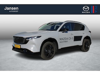 Mazda CX-5 2.5 E-SKYACTIV G 141 M HYBRID Homura , Demovoordeel € 1.000-, Leder, Adap.Cruise, Navi, Apple Carplay, 360 Camera, Bose, PDC, HUD, Stoelverwarming/ventilatie, 19" LMV