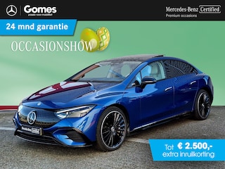 Mercedes-Benz EQE 350+ AMG Line 91 kWh | Panoramadak | Night pakket | Burmester 3D | Rijassistentiepakket | Massage | Memory Verwarmd & Gekoeld | Sfeerverlichting | DIGITAL LIGHT | Keyless-GO | Elektrische achterklep