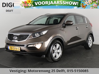 Kia Sportage 2.0 X-EXCUTIVE 4WD PLUS PACK AUTOMAAT 1600 KG TREKKEN.LEDER.PDC.LMV. GOED ONDERHOUDEN