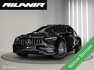 Mercedes-Benz C-klasse 300 e AMG Line |Pano|Memory|HUD|360|Leder