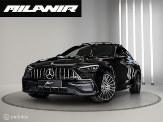 Mercedes-Benz C-klasse 300 e AMG Line |Pano|Memory|HUD|360|Leder