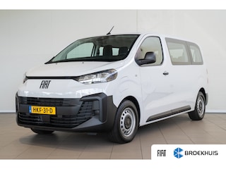 Fiat Scudo Combi 75kWh 9 Persoons | 11 kW lader | 2 zitplaatsen rechtsvoor | Achterdeuren met ruiten