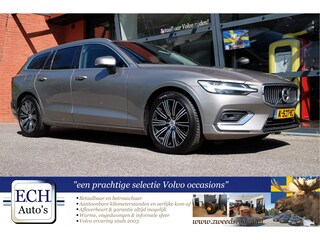 Volvo V60 2.0 B3 177 pk Inscription, Leer, Navi, Apple CarPlay, Stuurwielverw.