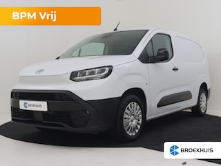 Toyota Proace City L2 Duty 102PK | Airco | Stoelverw. | Cruise | Camera | Navy by App | Airconditioning | Audiobediening op het stuurwiel | Cruisecontrolsysteem (Cruisecontrol)