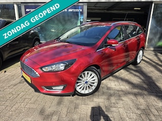 Ford Focus Wagon 1.0 Titanium | 2E EIGENAAR | 12MND GARANTIE | NAVI | PDC | LMV | TREKHAAK |