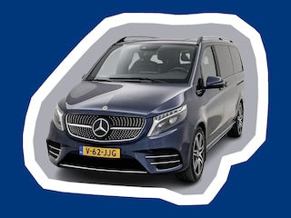 Mercedes-Benz V-klasse 250d Lang DC AMG Line Elektr schuifdeuren Dubbele cabine Leder Trekhaak Afneembaar