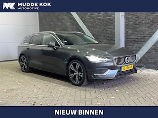 Volvo V60 T6 Recharge Inscription | Panoramadak | ACC | Trekhaak | 360° Camera | harman/kardon | Stoel+Stuurverwarming