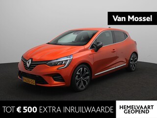 Renault Clio E-Tech Hybrid 140 Intens | Automaat | LED PURE VISION koplampen | EASY LINK navigatiesysteem met Apple CarPlay & Android Auto | Climate Control | Lichtmetalen velgen | Metaalkleur |