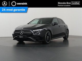 Mercedes-Benz A-klasse 180 Business Solution AMG | Panoramaschuifdak | Premium Plus | Nightpakket | 19"Multispaak AMG velgen | Stoelverwarming |  360° camera | Head-up display |