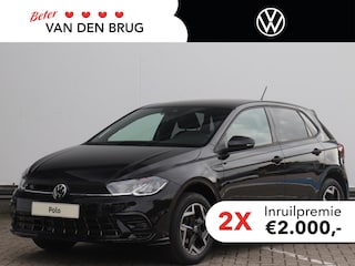 Volkswagen Polo R-Line 1.0 70 kW / 95 pk TSI Hatchback 5 versn. Ha | Camera | Stoelverwarming | Keyless | Parkeersensoren | 16"LMV