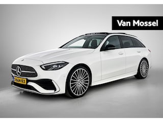 Mercedes-Benz C-klasse Estate 200 AMG Line | AUTOMAAT | PANORAMADAK | AMG | ADAPTIEVE CRUISE | LED HIGH PERFORMANCE | VIRTUEEL COCKPIT | NAVIGATIE | CAMERA | STOELVERWARMING | ELEKTRISCHE STOELEN | ELEKTRISCHE KOFFERKLEP | SFEERVERLICHTING | WEGKLAPBARE TREKHAAK |