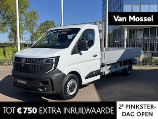 Renault Master E-Tech T35 L3 Advance long range 87 kWh open laadbak | Snel leverbaar! | Achteruitrijcamera | Standkachel | 2500kg trekgewicht |