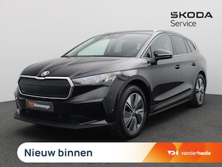 Skoda Enyaq 80 204PK Aut. SOH 92%, Trekhaak, Warmtepomp, Keyless, Leder, 360gr. Camera, Side Assist, Stoelverwarming, 19" LM Velgen