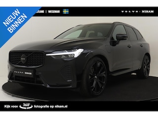 Volvo XC60 T8 PLUG-IN HYBRID AWD ULTRA BLACK EDITION *FULL OPTIONS!* -PANO.DAK|BOWERS&WILKINS|GEVENT.LEDER+MASSAGE|360°CAM|LUCHTVERING|HEAD-UP DISP.|TREKHAAK