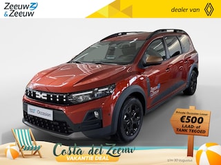 Dacia Jogger 1.8 hybrid 155 limited edition 7p. AUTOMAAT NAVI AIRCO CAMERA CRUISE CONTROLE APPLE CARPLAY ANDROID AUTO LM VELGEN 7 STOELEN !!LET OP RIJDENDE DEMO VRAAG NAAR ACTUELE KMSTAND!!!