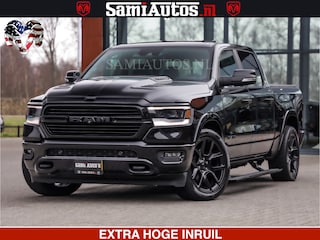 Dodge Ram VOL | BLACK ON BLACK | LUCHTVERING | 5.7 V8 HEMI | PANODAK | ADAPTIVE CRUISE | 360 CAMERA | 22 INCH SPORT WIELEN | DUBELE CABINE | 5 PERSOONS |
