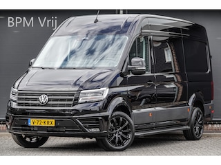 Volkswagen Crafter L3H3 140Pk Aut. | 35 | Stoel-Bank | Achteruitrijcamera | 19'' | Deepblack